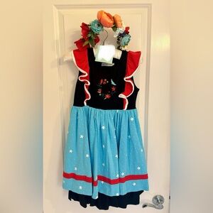 Frida Kahlo Dress and Flower Crown